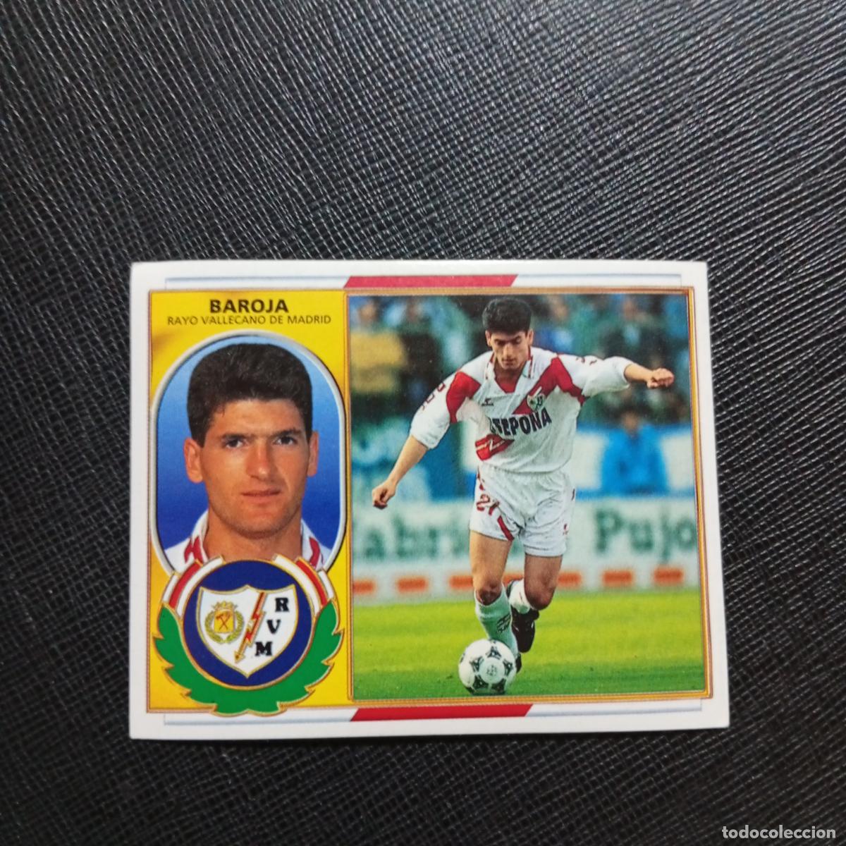 Cromos de f&uacute;tbol: BAROJA RAYO VALLECANO ESTE 96 97 CROMO FUTBOL 1996 1997 LIGA - SIN PEGAR - A88 PG62 BAJA