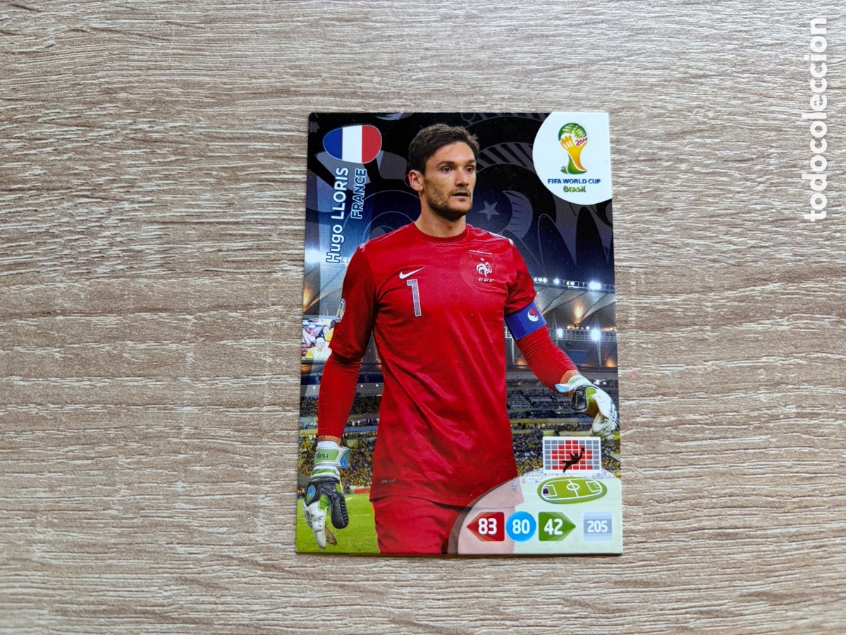 Cromos de f&uacute;tbol: HUGO LLORIS PANINI ADRENALYN XL FIFA WORLD CUP BRASIL 2014 FRANCE
