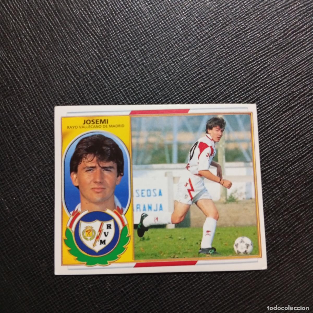 Cromos de f&uacute;tbol: JOSEMI RAYO VALLECANO ESTE 96 97 CROMO FUTBOL 1996 1997 LIGA - SIN PEGAR - A88 PG62 BAJA B