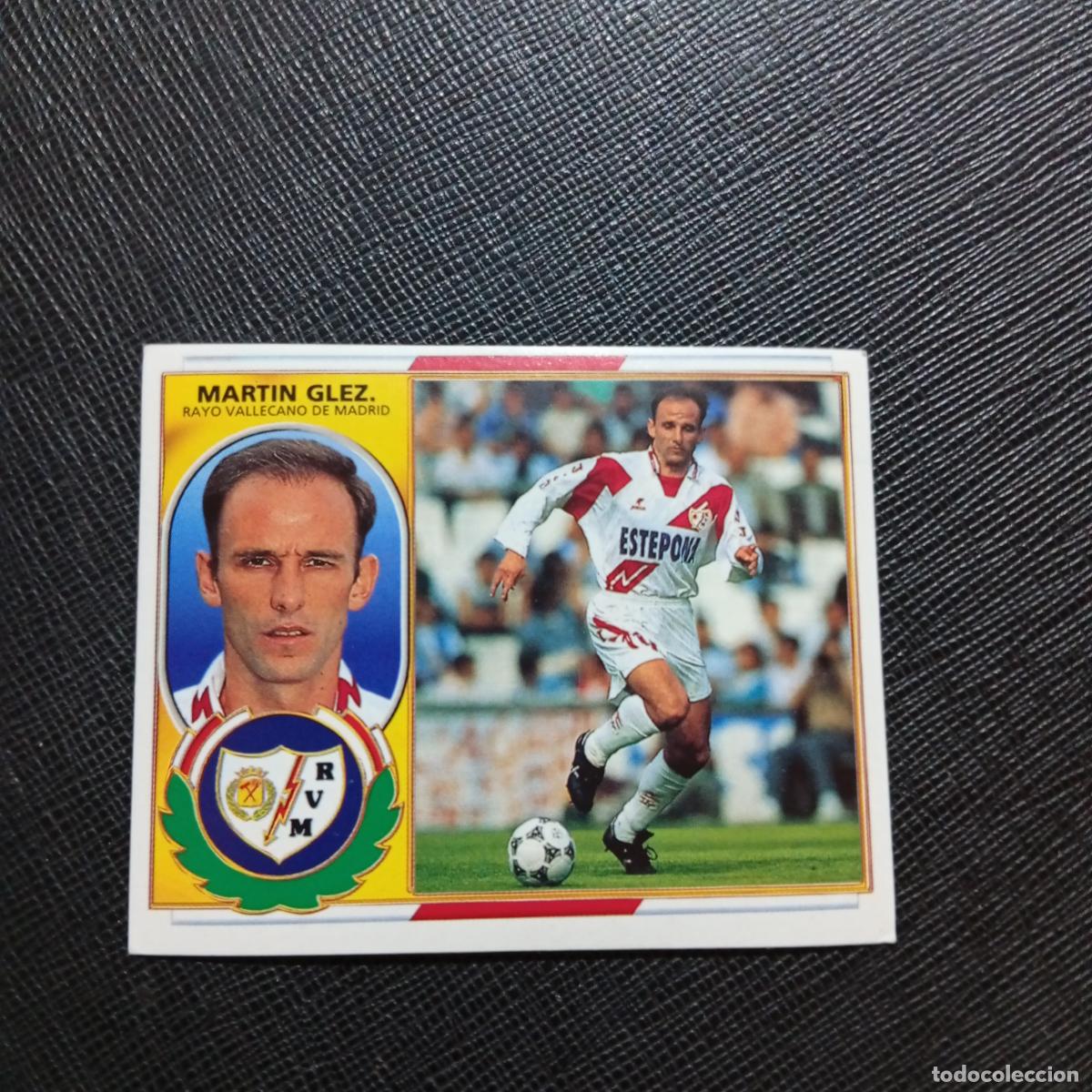 Cromos de f&uacute;tbol: MARTIN GONZALEZ RAYO VALLECANO ESTE 96 97 CROMO FUTBOL 1996 1997 LIGA - SIN PEGAR - A88 PG65