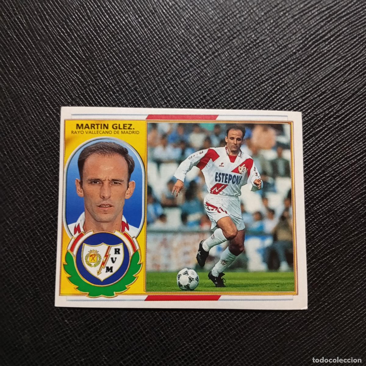 Cromos de f&uacute;tbol: MARTIN GONZALEZ RAYO VALLECANO ESTE 96 97 CROMO FUTBOL 1996 1997 LIGA - SIN PEGAR - A88 PG65 B