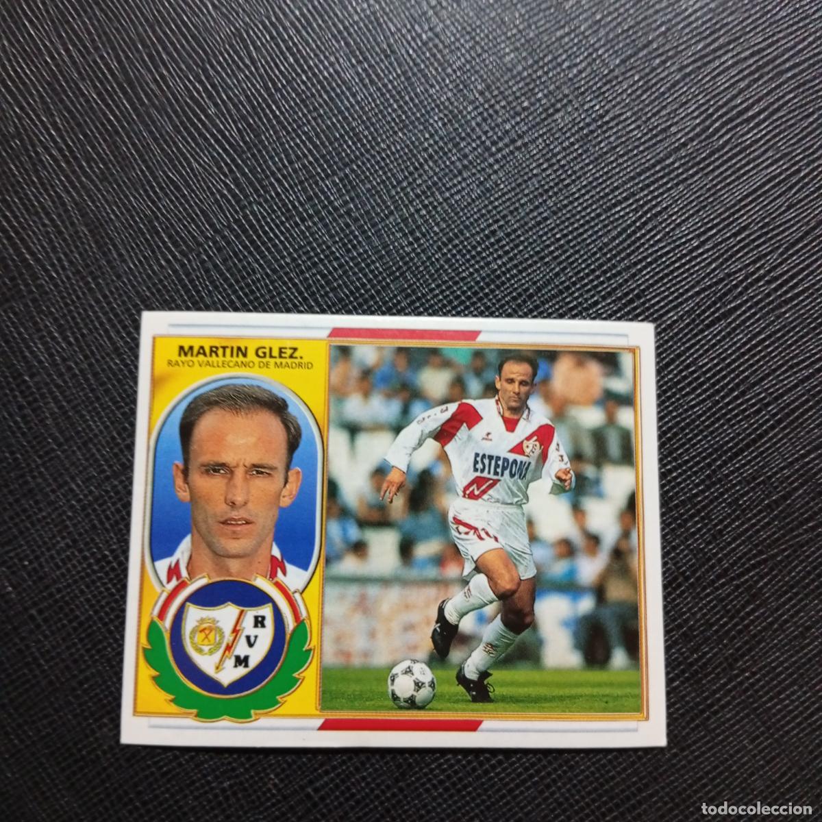 Cromos de f&uacute;tbol: MARTIN GONZALEZ RAYO VALLECANO ESTE 96 97 CROMO FUTBOL 1996 1997 LIGA - SIN PEGAR - A88 PG66