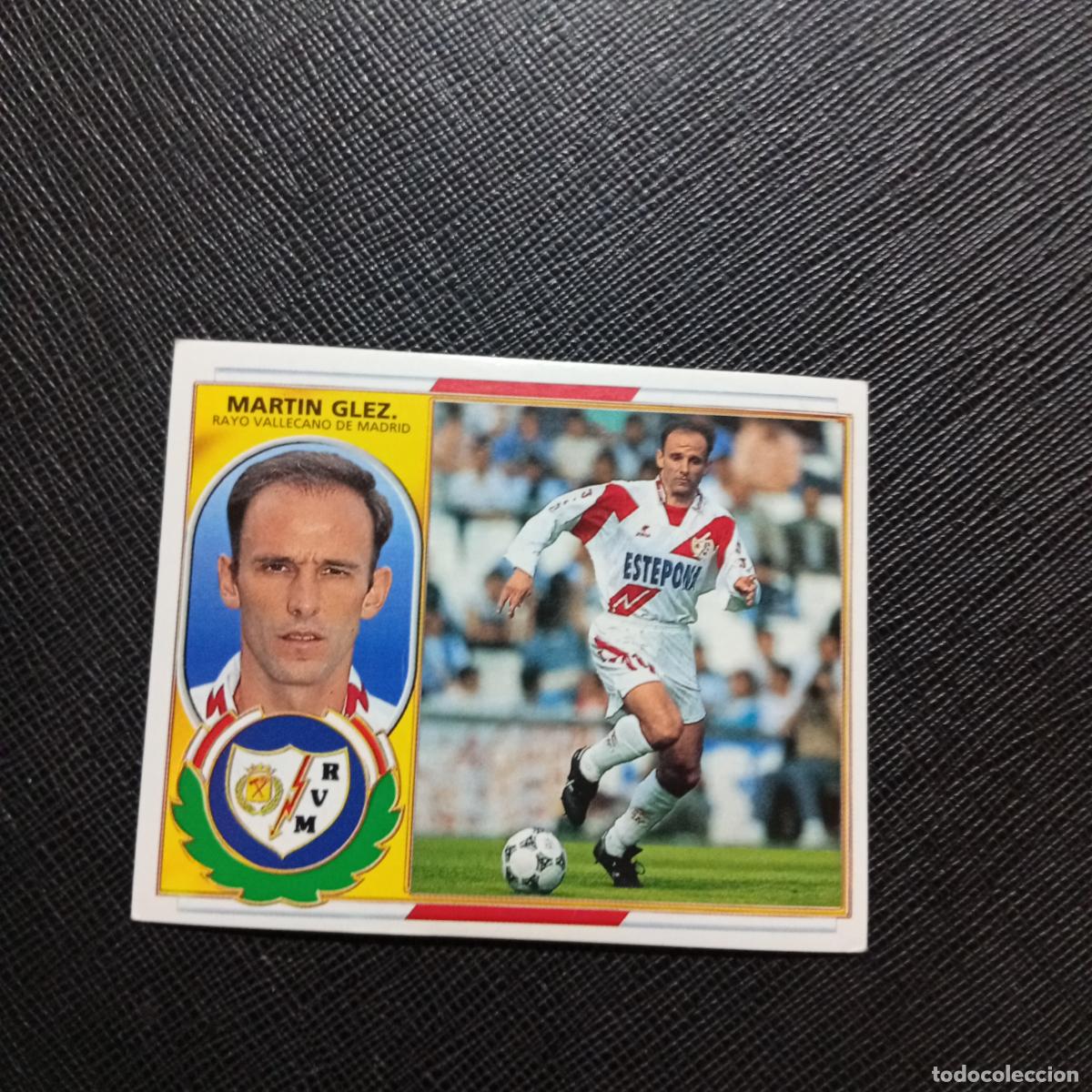 Cromos de f&uacute;tbol: MARTIN GONZALEZ RAYO VALLECANO ESTE 96 97 CROMO FUTBOL 1996 1997 LIGA - SIN PEGAR - A88 PG66 B
