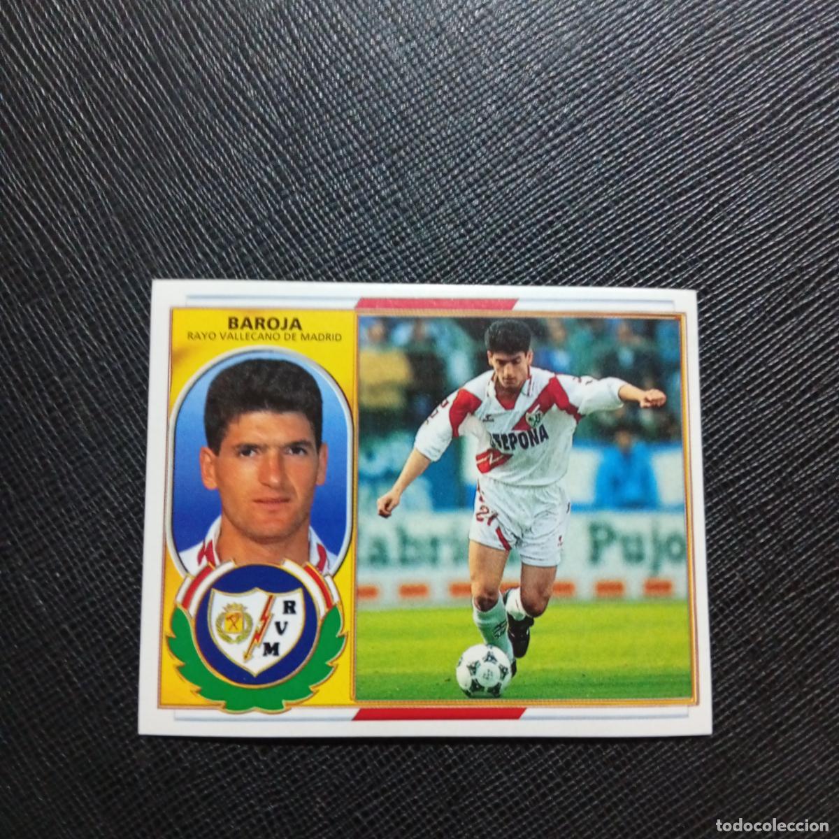 Cromos de f&uacute;tbol: BAROJA RAYO VALLECANO ESTE 96 97 CROMO FUTBOL 1996 1997 LIGA - SIN PEGAR - A88 PG66 BAJA