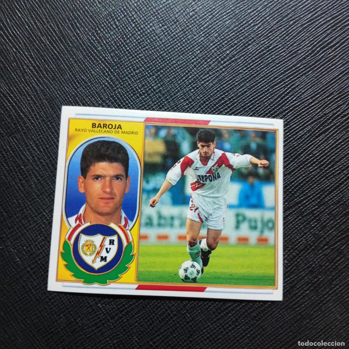 Cromos de f&uacute;tbol: BAROJA RAYO VALLECANO ESTE 96 97 CROMO FUTBOL 1996 1997 LIGA - SIN PEGAR - A88 PG67 BAJA
