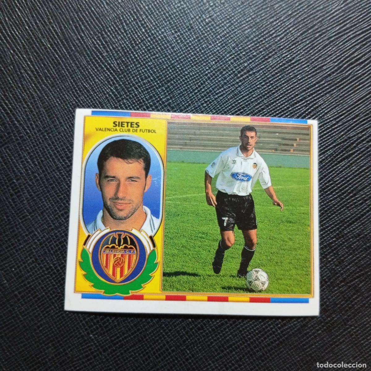 Cromos de f&uacute;tbol: SIETES VALENCIA ESTE 96 97 CROMO FUTBOL 1996 1997 LIGA - SIN PEGAR - A88 PG67