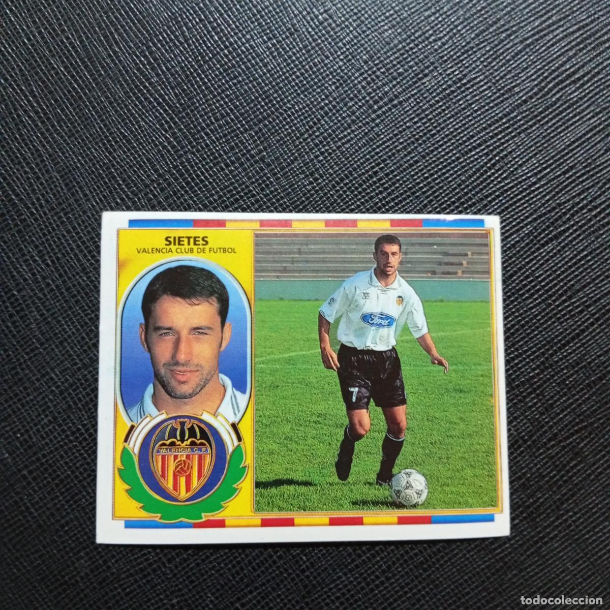 Cromos de f&uacute;tbol: SIETES VALENCIA ESTE 96 97 CROMO FUTBOL 1996 1997 LIGA - SIN PEGAR - A88 PG67 B