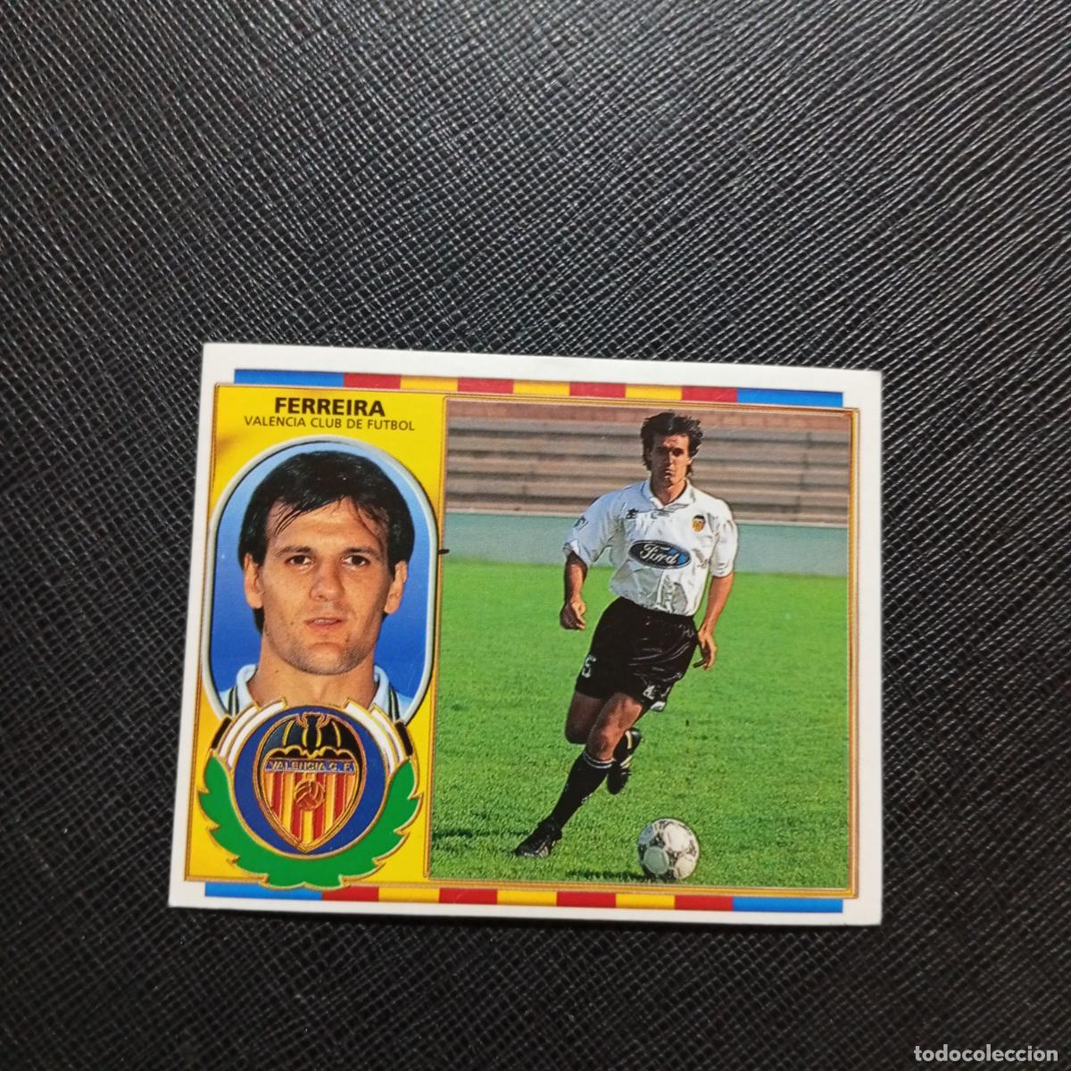 Cromos de f&uacute;tbol: FERREIRA VALENCIA ESTE 96 97 CROMO FUTBOL 1996 1997 LIGA - SIN PEGAR - A88 PG67
