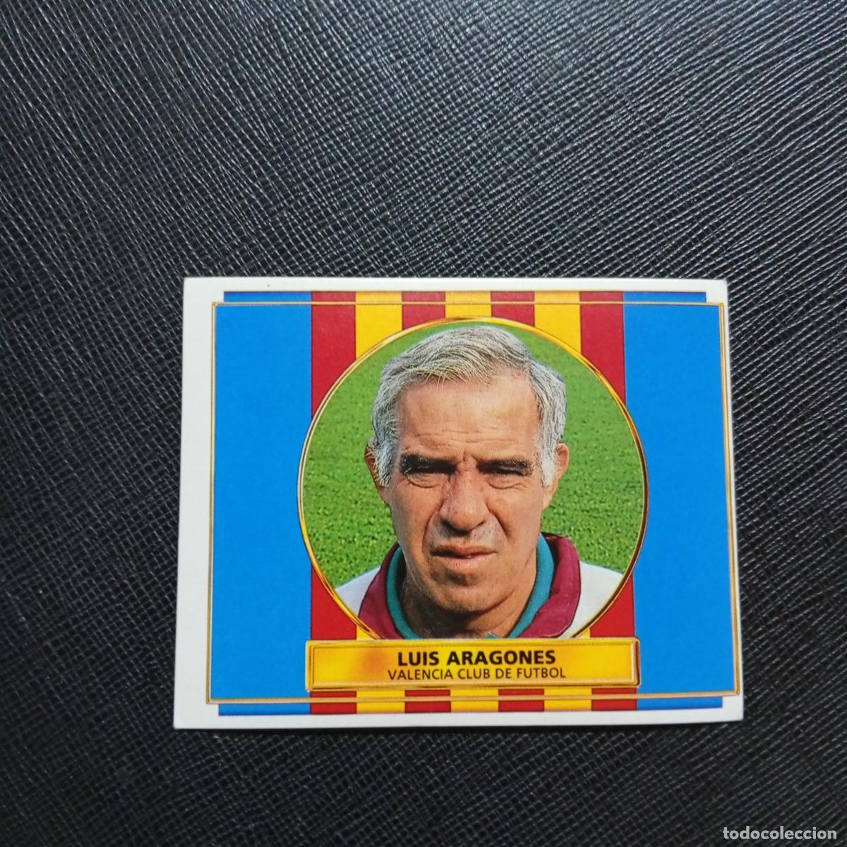 Cartes &agrave; collectionner de Football: LUIS ARAGONES VALENCIA ESTE 96 97 CROMO FUTBOL 1996 1997 LIGA - SIN PEGAR - A88 PG68
