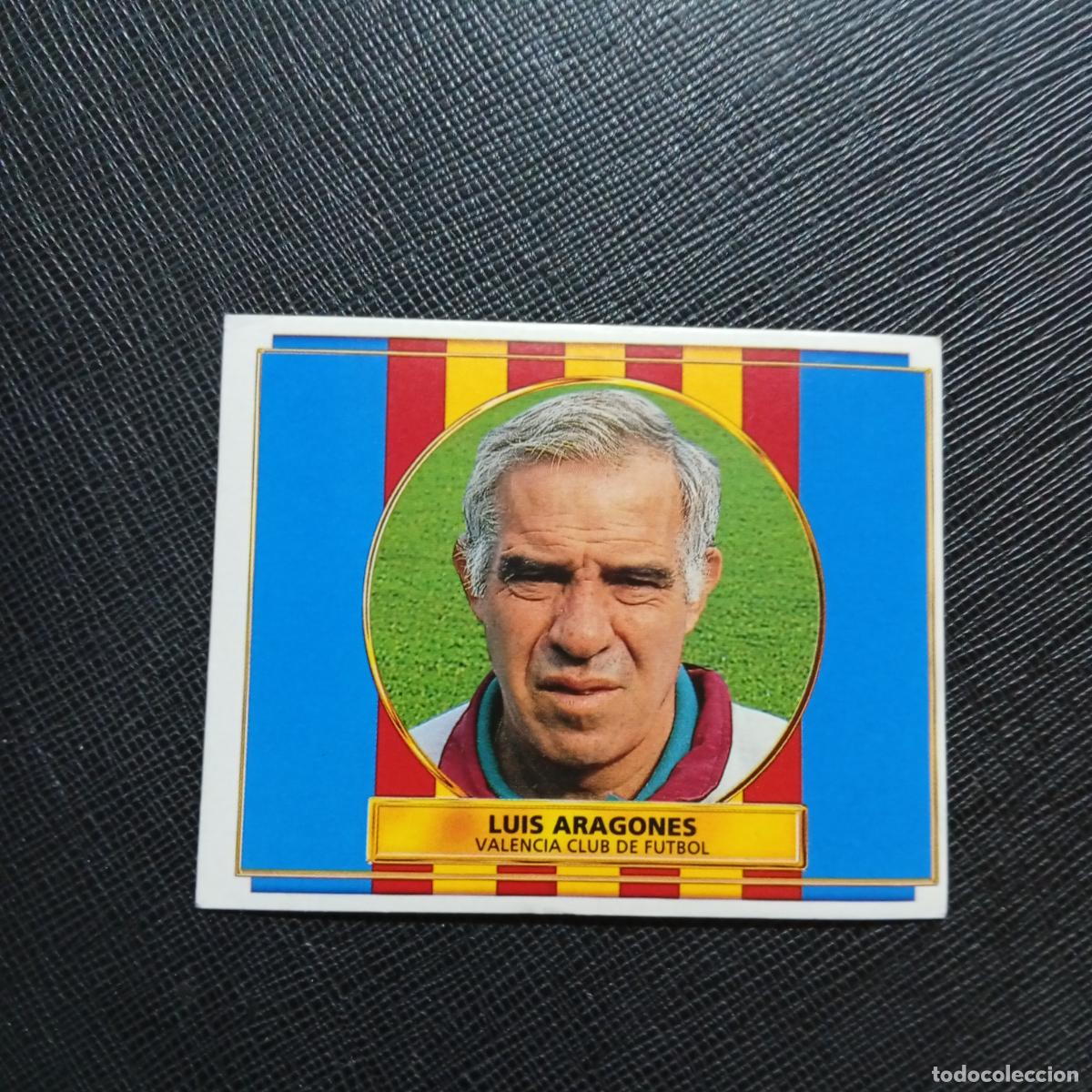Cartes &agrave; collectionner de Football: LUIS ARAGONES VALENCIA ESTE 96 97 CROMO FUTBOL 1996 1997 LIGA - SIN PEGAR - A88 PG68 B