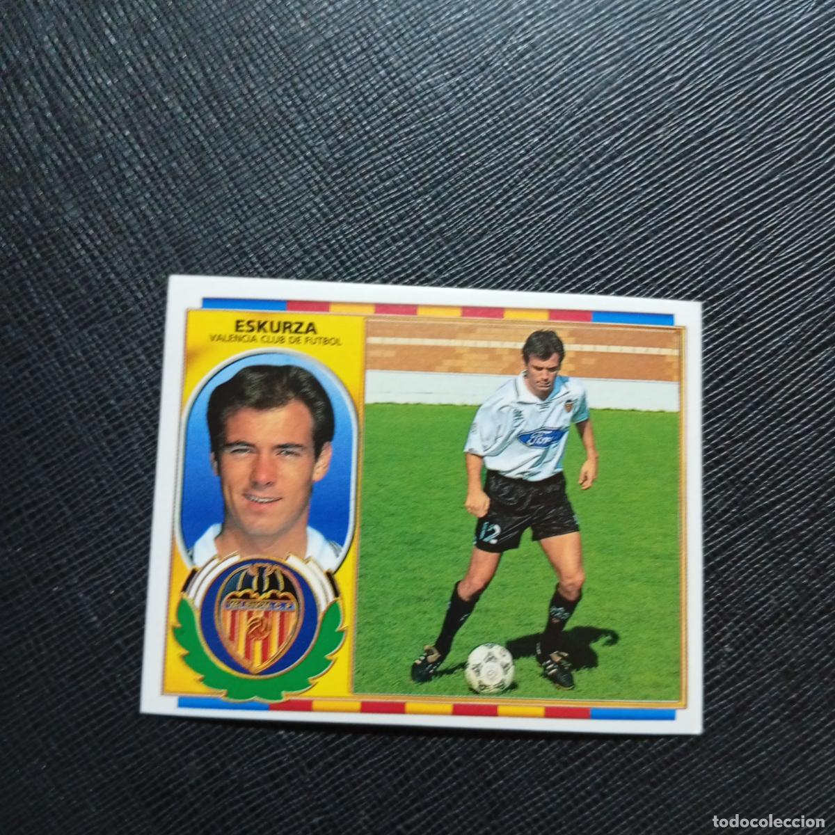 Cartes &agrave; collectionner de Football: ESKURZA VALENCIA ESTE 96 97 CROMO FUTBOL 1996 1997 LIGA - SIN PEGAR - A88 PG68