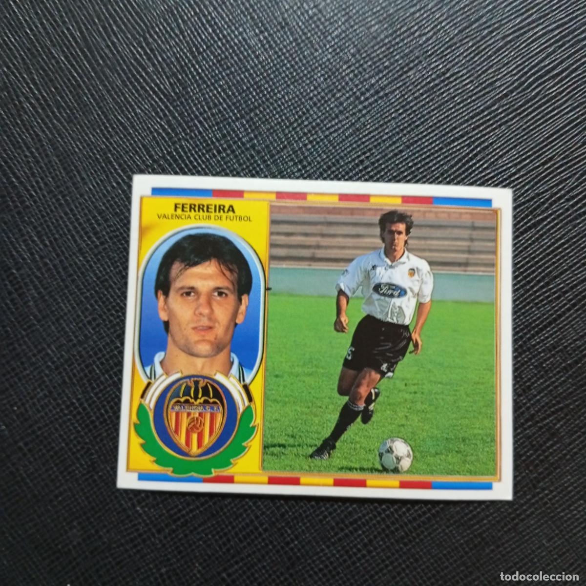 Cromos de f&uacute;tbol: FERREIRA VALENCIA ESTE 96 97 CROMO FUTBOL 1996 1997 LIGA - SIN PEGAR - A88 PG68
