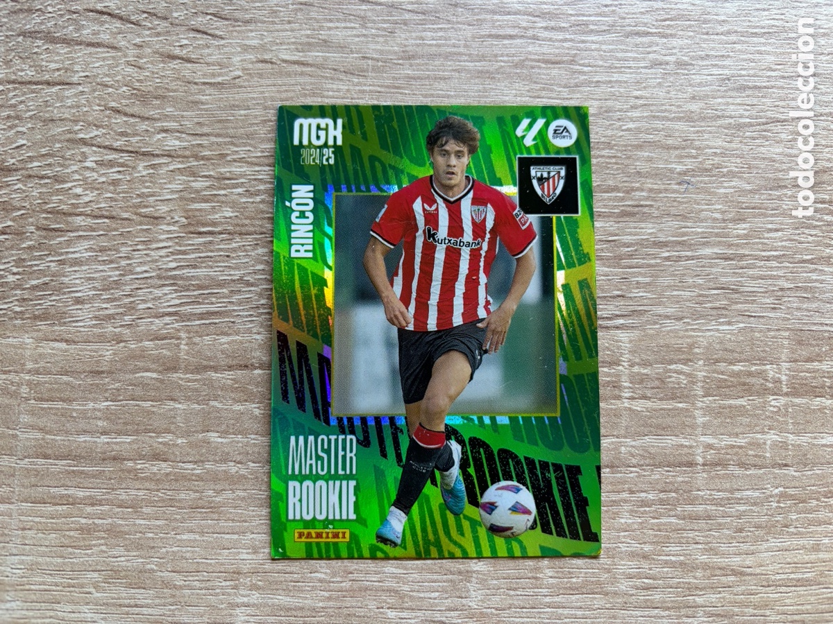 Cromos de f&uacute;tbol: 422 HUGO RINC&Oacute;N MASTER ROOKIE MEGACRACKS MGK 2024 2025 24 25 ATHLETIC CLUB DE BILBAO