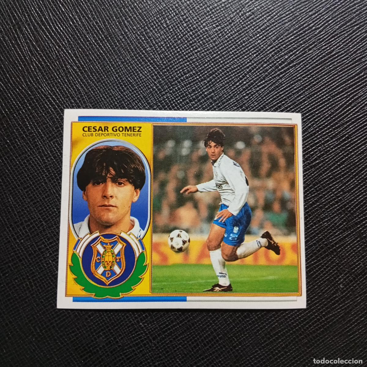 Cromos de f&uacute;tbol: CESAR GOMEZ TENERIFE ESTE 96 97 CROMO FUTBOL 1996 1997 LIGA - SIN PEGAR - A88 PG69