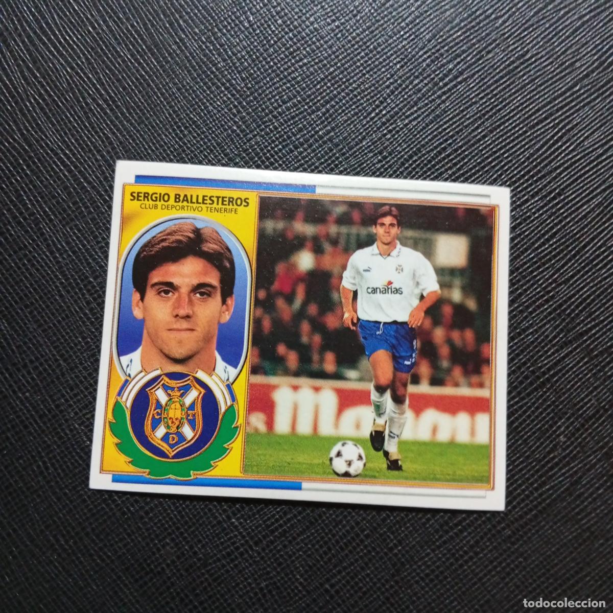 Cromos de f&uacute;tbol: SERGIO BALLESTEROS TENERIFE ESTE 96 97 CROMO FUTBOL 1996 1997 LIGA - SIN PEGAR - A88 PG71