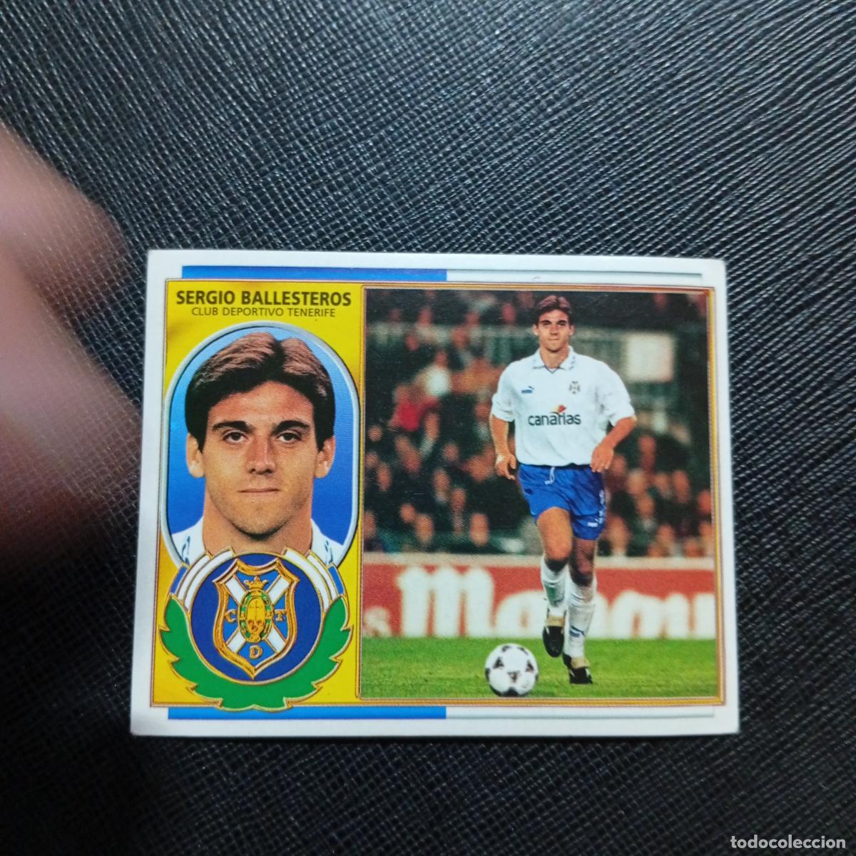 Cromos de f&uacute;tbol: SERGIO BALLESTEROS TENERIFE ESTE 96 97 CROMO FUTBOL 1996 1997 LIGA - SIN PEGAR - A88 PG72