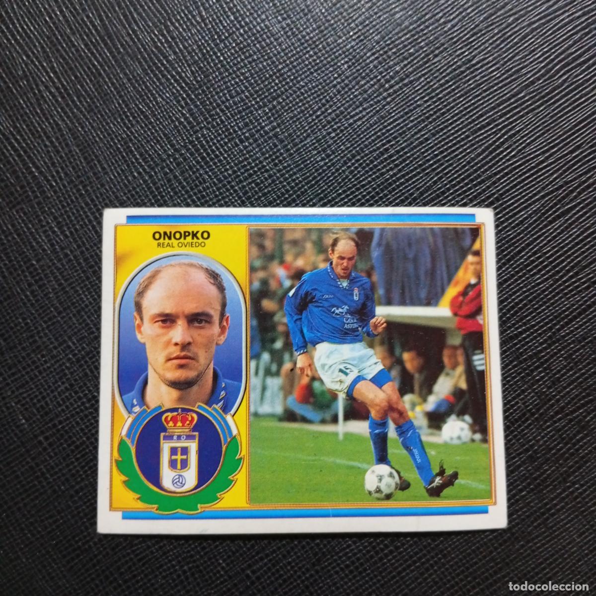 Cromos de f&uacute;tbol: ONOPKO OVIEDO ESTE 96 97 CROMO FUTBOL 1996 1997 LIGA - SIN PEGAR - A88 PG73