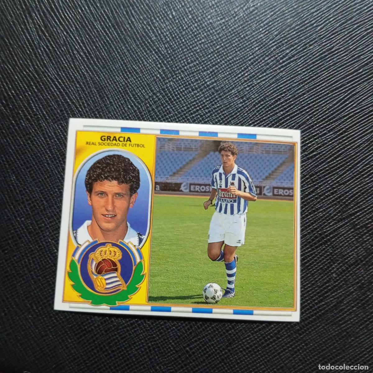 Cartes &agrave; collectionner de Football: GRACIA REAL SOCIEDAD ESTE 96 97 CROMO FUTBOL 1996 1997 LIGA - SIN PEGAR - A88 PG73