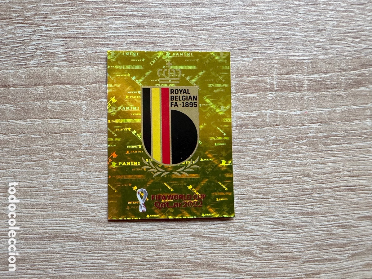 Cartes &agrave; collectionner de Football: ESCUDO B&Eacute;LGICA CROMO PANINI FIFA WORLD CUP QATAR 2022