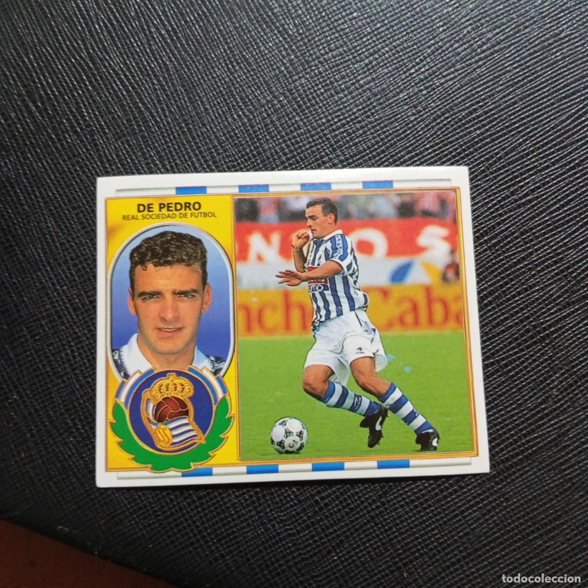 Fu&szlig;ball-Sticker: DE PEDRO REAL SOCIEDAD ESTE 96 97 CROMO FUTBOL 1996 1997 LIGA - SIN PEGAR - A88 PG73