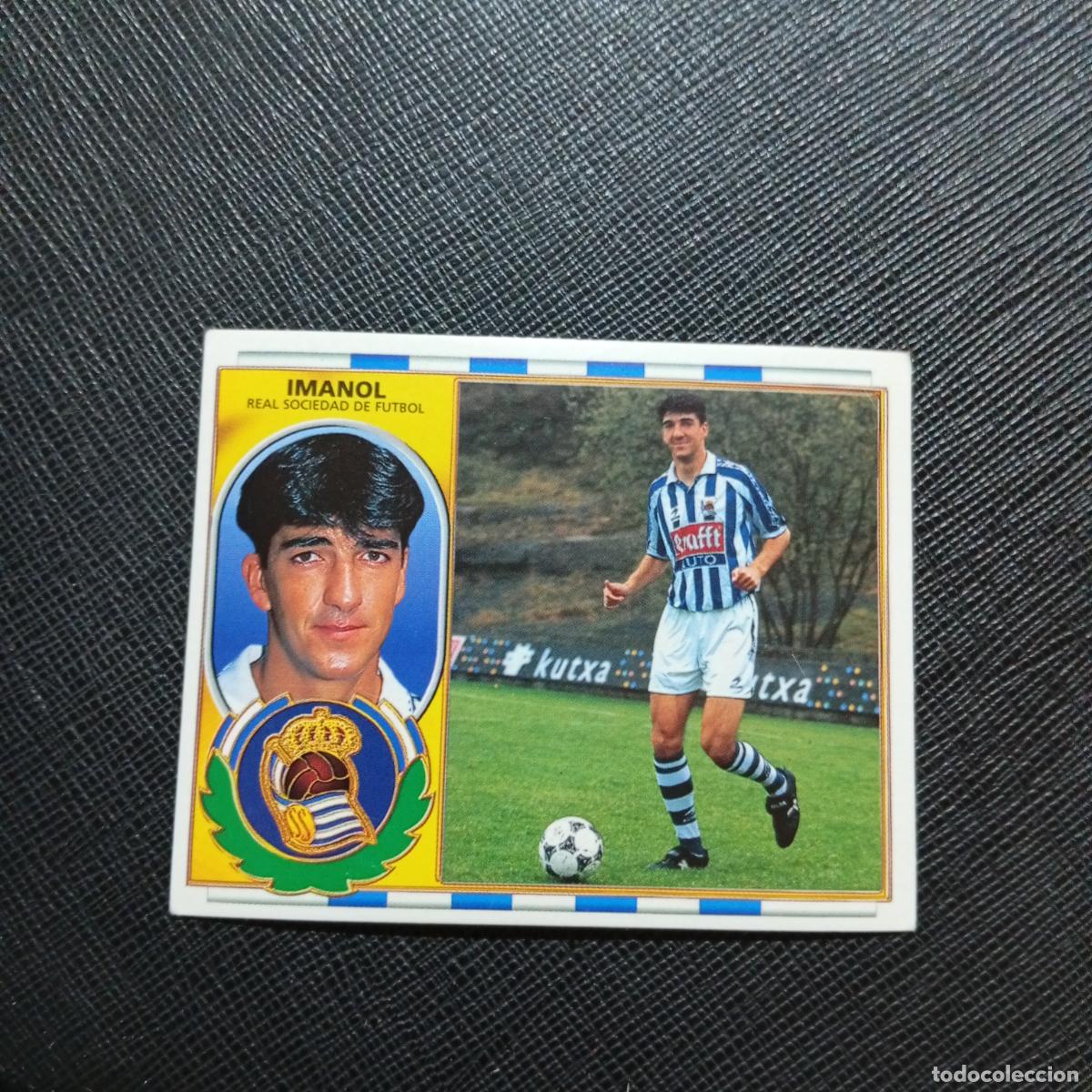 Figurine di Calcio: IMANOL REAL SOCIEDAD ESTE 96 97 CROMO FUTBOL 1996 1997 LIGA - SIN PEGAR - A88 PG73