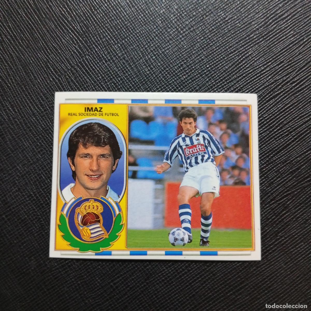 Figurine di Calcio: IMAZ REAL SOCIEDAD ESTE 96 97 CROMO FUTBOL 1996 1997 LIGA - SIN PEGAR - A88 PG73