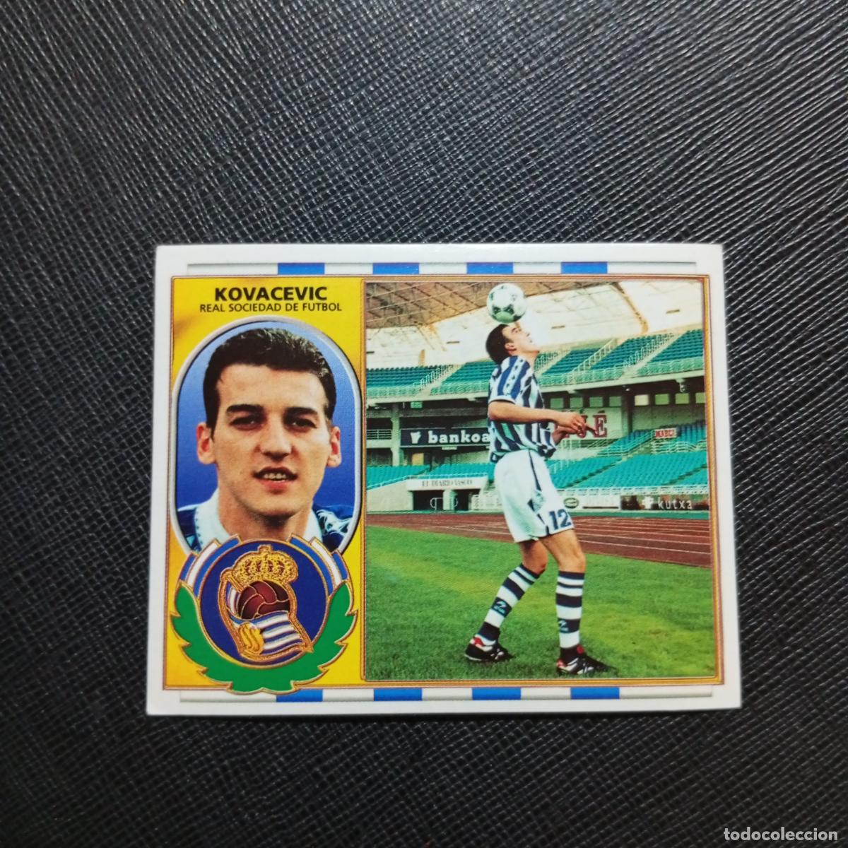 Cromos de f&uacute;tbol: KOVACEVIC REAL SOCIEDAD ESTE 96 97 CROMO FUTBOL 1996 1997 LIGA - SIN PEGAR - A88 PG73