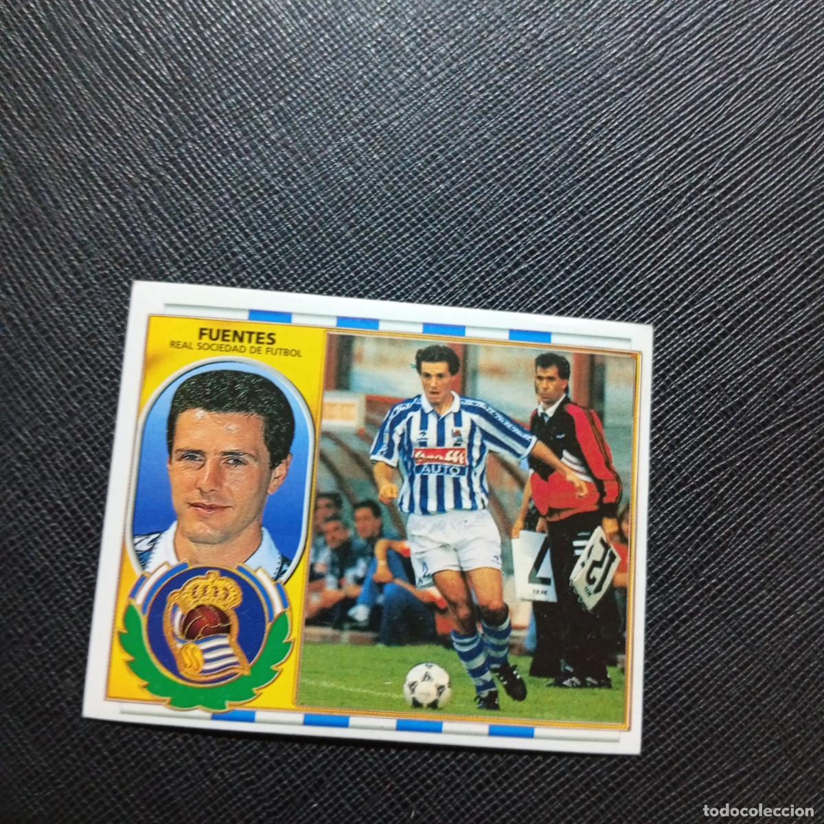 Cromos de f&uacute;tbol: FUENTES REAL SOCIEDAD ESTE 96 97 CROMO FUTBOL 1996 1997 LIGA - SIN PEGAR - A88 PG74