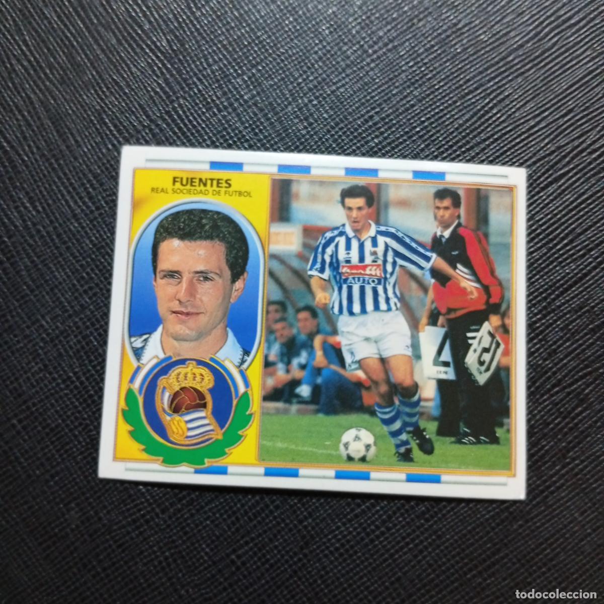 Cromos de f&uacute;tbol: FUENTES REAL SOCIEDAD ESTE 96 97 CROMO FUTBOL 1996 1997 LIGA - SIN PEGAR - A88 PG74