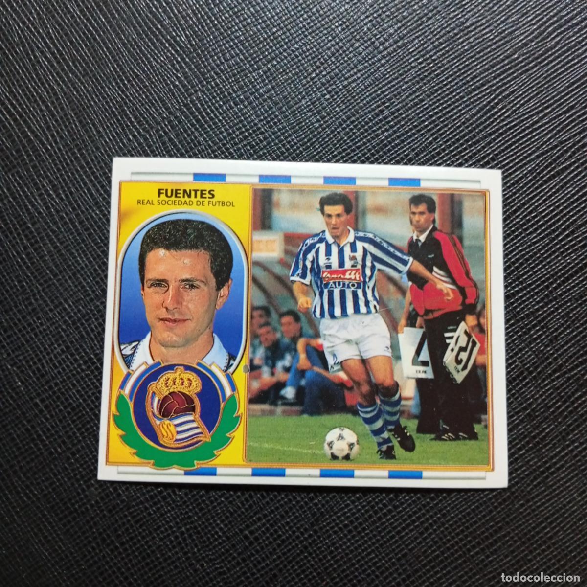Cromos de f&uacute;tbol: FUENTES REAL SOCIEDAD ESTE 96 97 CROMO FUTBOL 1996 1997 LIGA - SIN PEGAR - A88 PG74 B