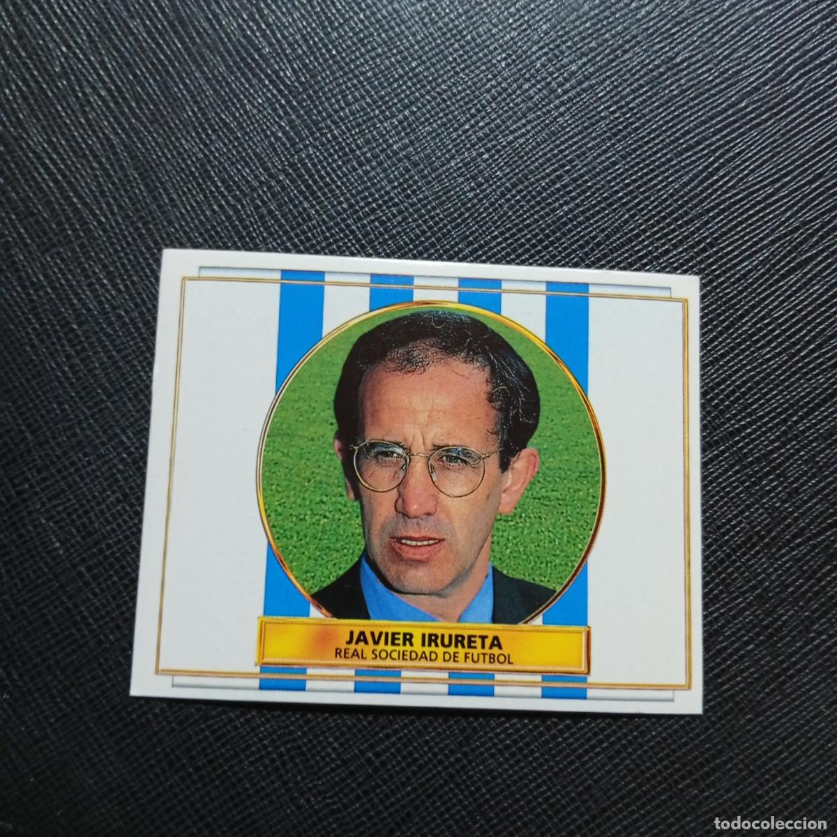 Cromos de f&uacute;tbol: JAVIER IRURETA REAL SOCIEDAD ESTE 96 97 CROMO FUTBOL 1996 1997 LIGA - SIN PEGAR - A88 PG74 B
