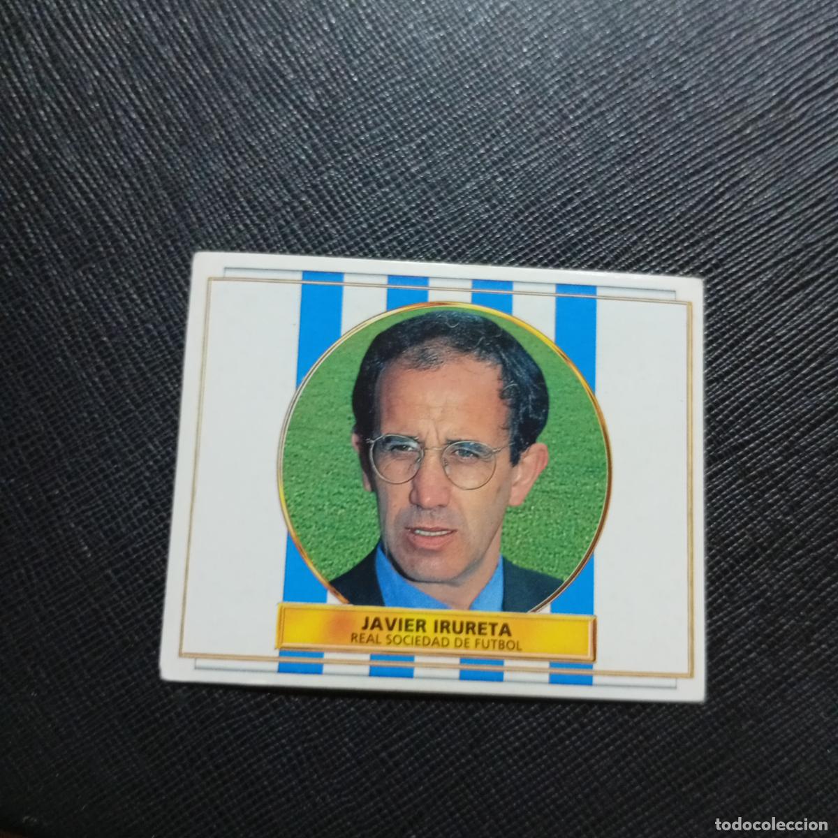 Cromos de f&uacute;tbol: JAVIER IRURETA REAL SOCIEDAD ESTE 96 97 CROMO FUTBOL 1996 1997 LIGA - SIN PEGAR - A88 PG74
