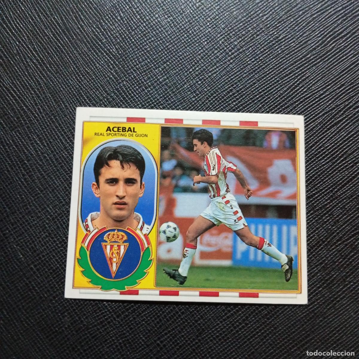 Cromos de f&uacute;tbol: ACEBAL SPORTING GIJON ESTE 96 97 CROMO FUTBOL 1996 1997 LIGA - SIN PEGAR - A88 PG74