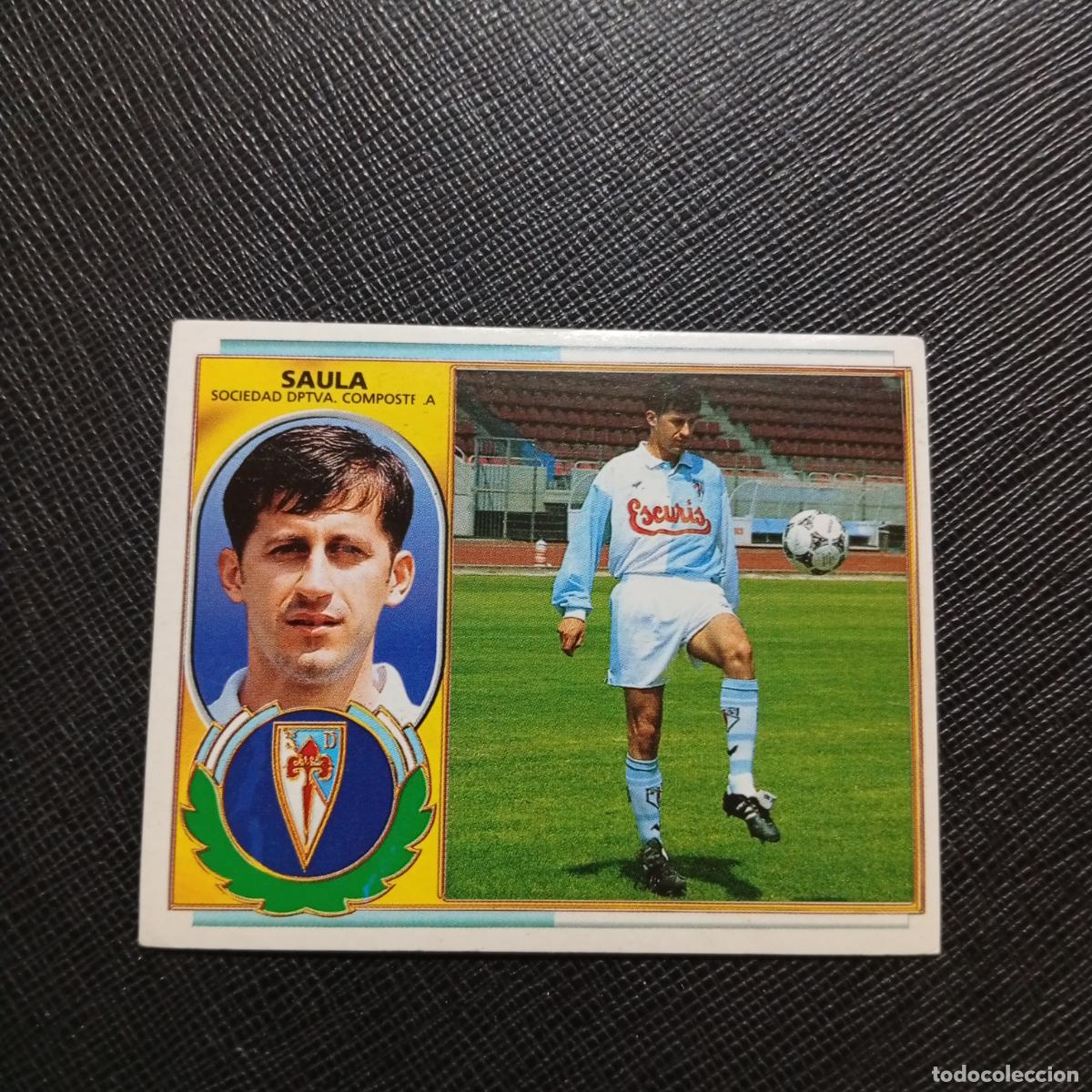 Cromos de f&uacute;tbol: SAULA COMPOSTELA ESTE 96 97 CROMO FUTBOL 1996 1997 LIGA - SIN PEGAR - A88 PG74