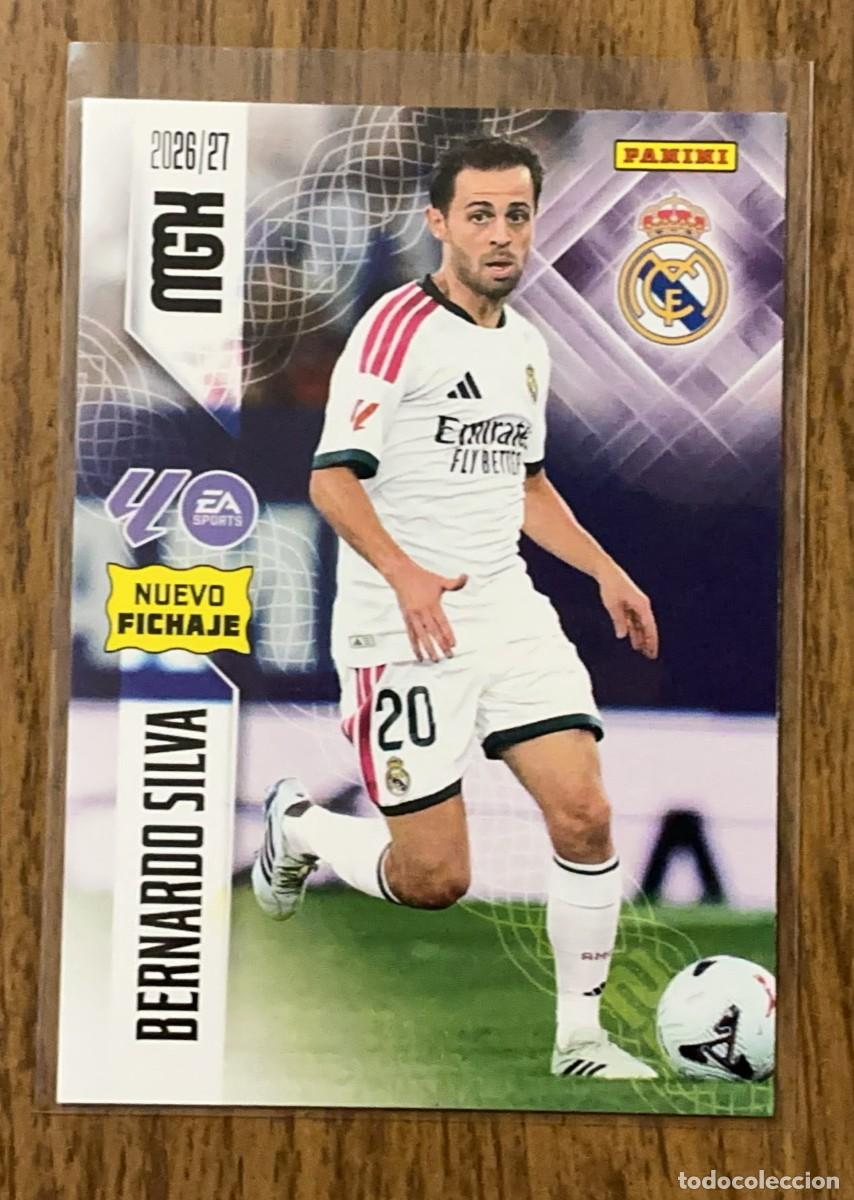 Football Stickers: Bernardo Silva #488 Ficha Bis Real Madrid - Megacracks 2026/27 (2&ordf; Edici&oacute;n)