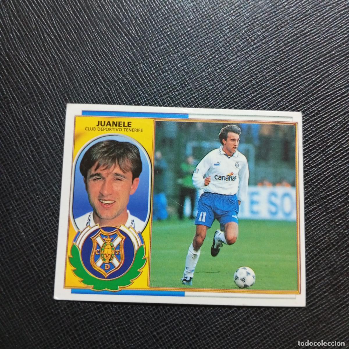 Football Stickers: JUANELE TENERIFE ESTE 96 97 CROMO FUTBOL 1996 1997 LIGA - SIN PEGAR - A88 PG74