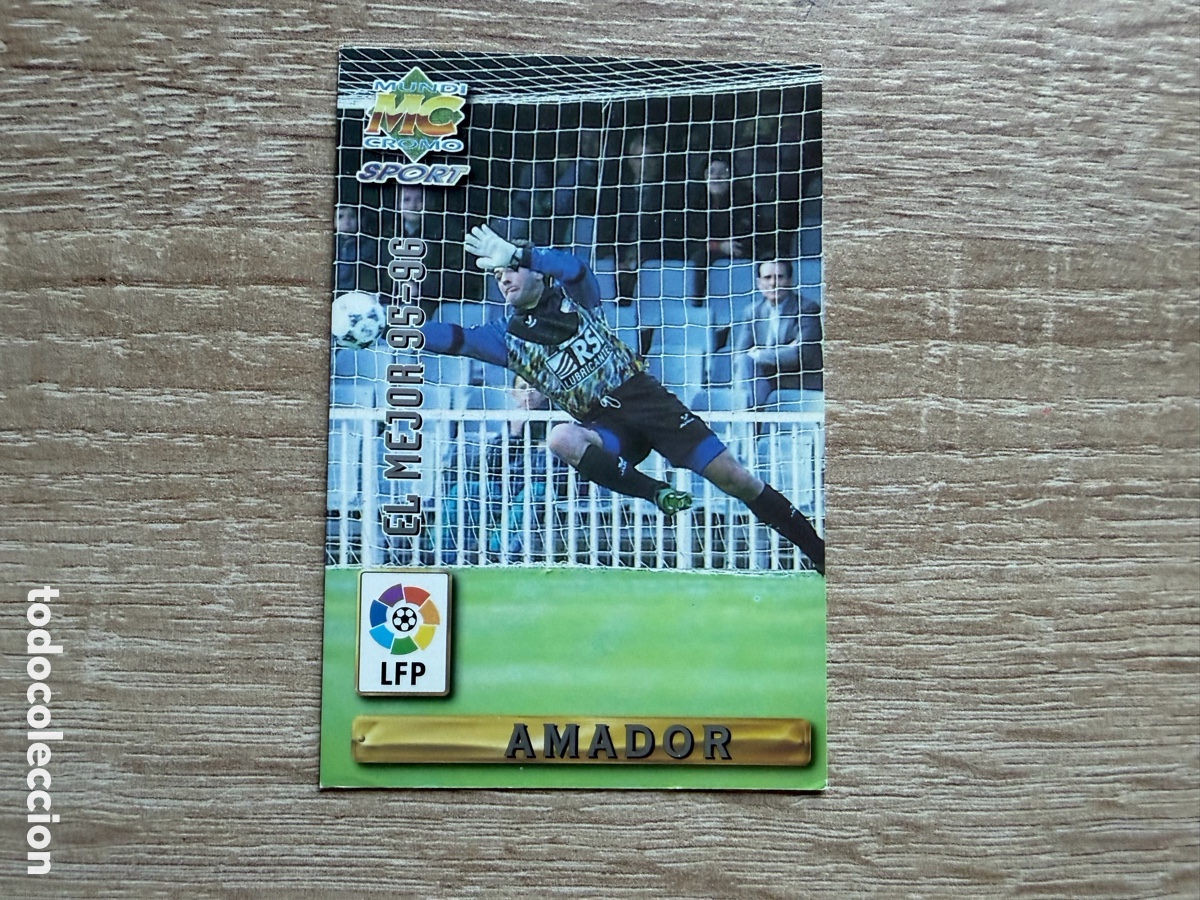 Cromos de f&uacute;tbol: 421 AMADOR MUNDICROMO LAS FICHAS DE LA LIGA 1996 1997 96 97 CF EXTREMADURA