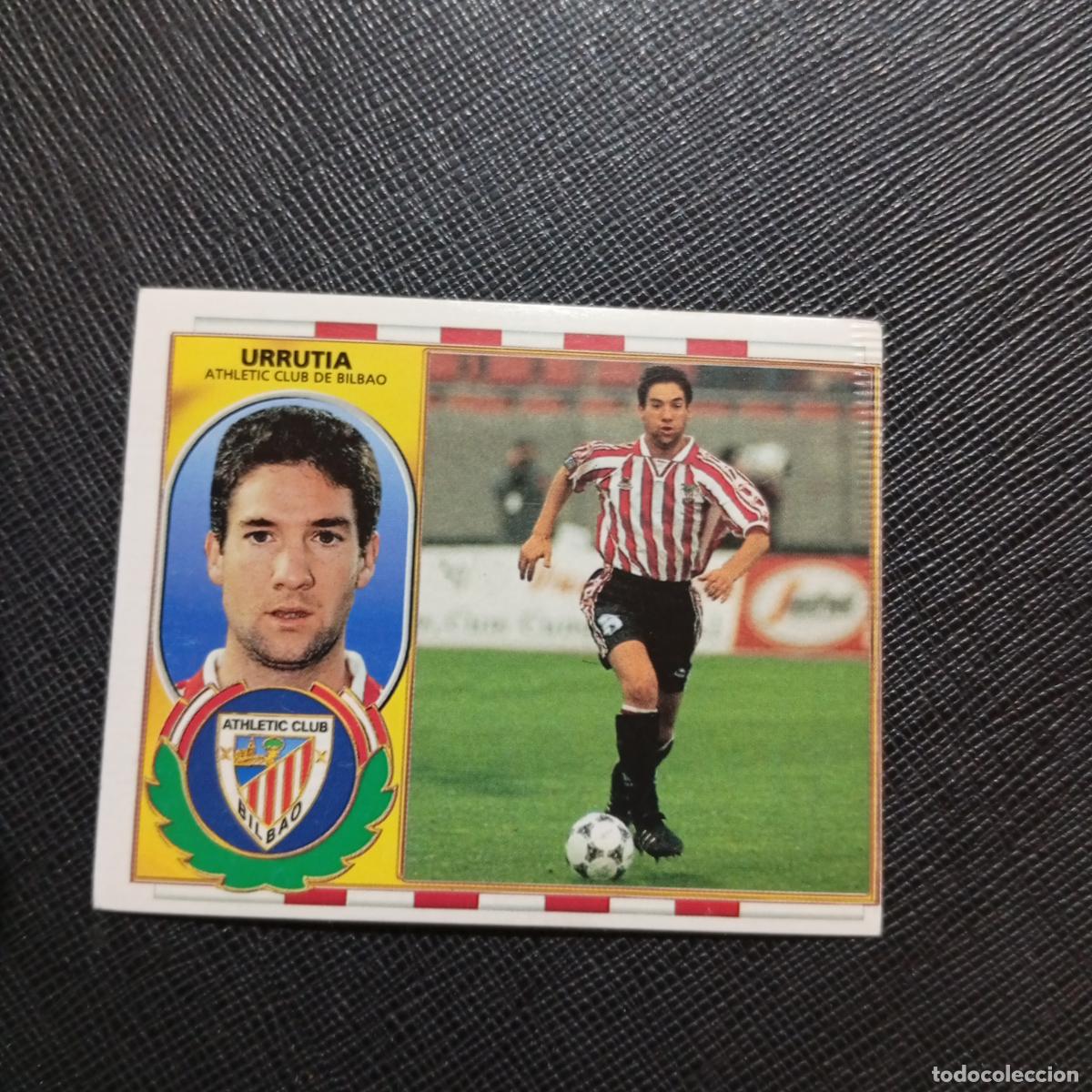 Cromos de f&uacute;tbol: URRUTIA BILBAO ESTE 96 97 CROMO FUTBOL 1996 1997 LIGA - SIN PEGAR - A203 PG19