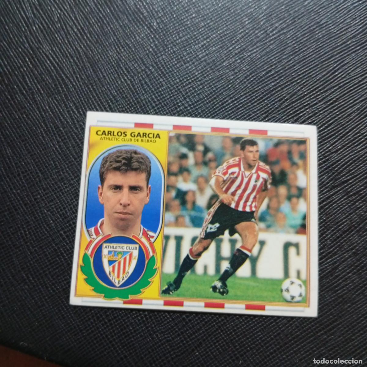 Cromos de f&uacute;tbol: CARLOS GARCIA BILBAO ESTE 96 97 CROMO FUTBOL 1996 1997 LIGA - SIN PEGAR - A203 PG28