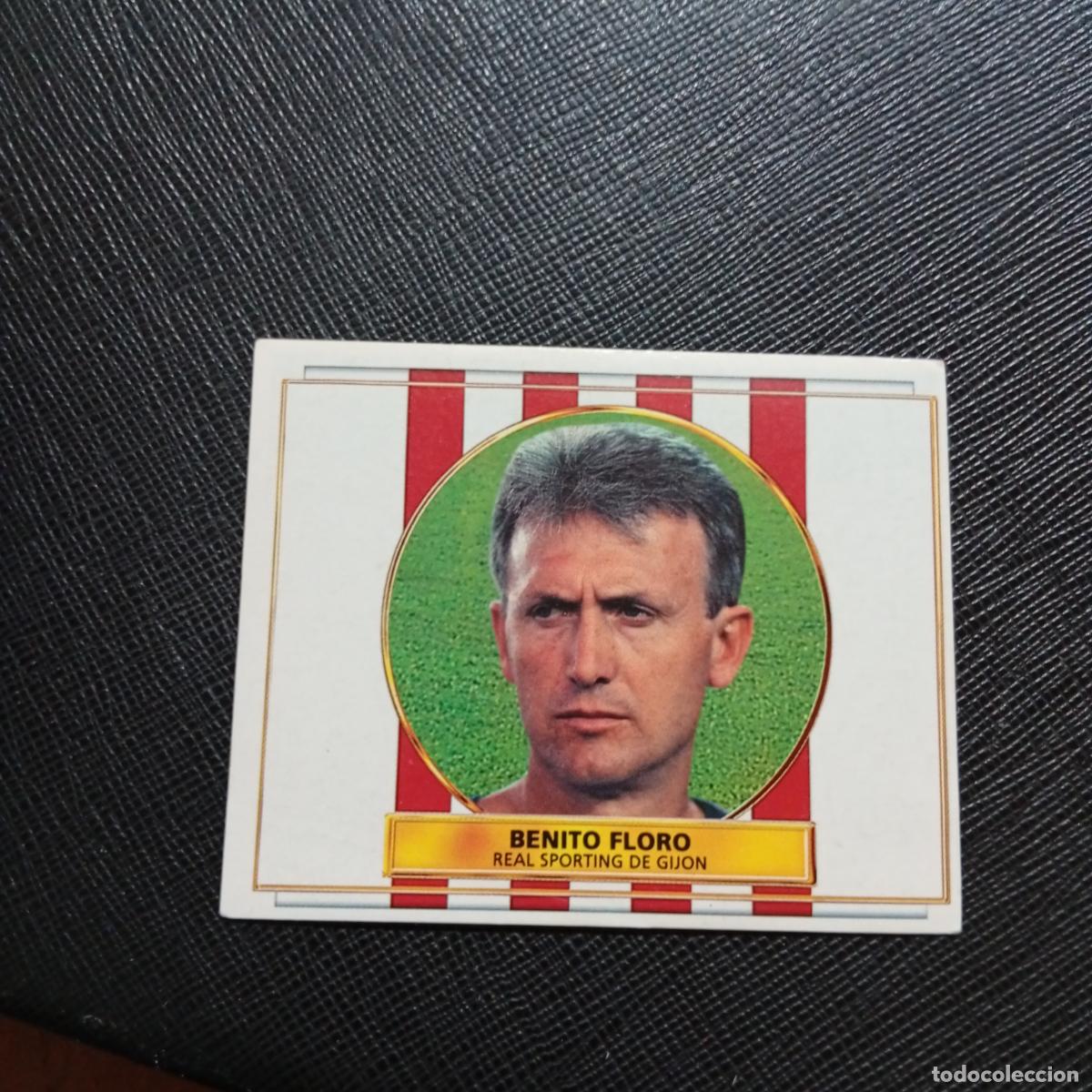Cromos de f&uacute;tbol: BENITO FLORO SPORTING GIJON ESTE 96 97 CROMO FUTBOL 1996 1997 LIGA - SIN PEGAR - A203 PG37