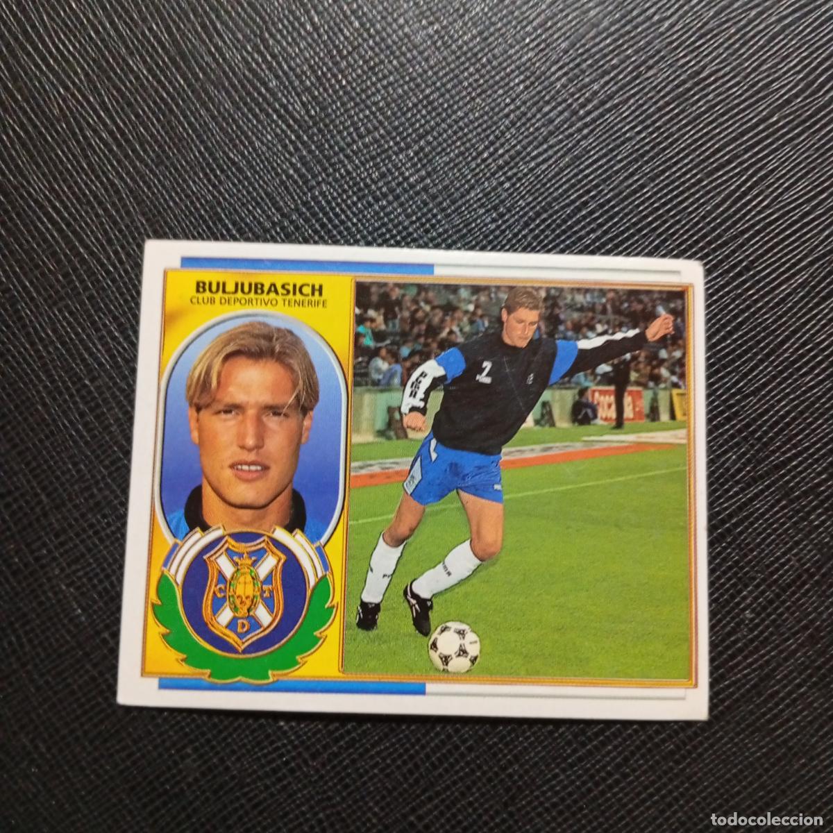Cromos de f&uacute;tbol: BULJUBASICH TENERIE ESTE 96 97 CROMO FUTBOL 1996 1997 LIGA - SIN PEGAR - A203 PG37
