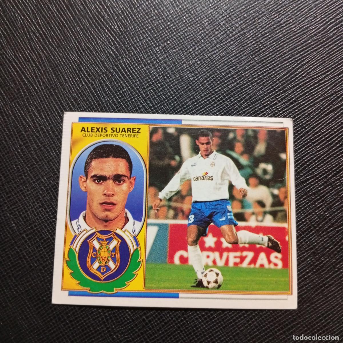 Cromos de f&uacute;tbol: ALEXIS SUAREZ TENERIFE ESTE 96 97 CROMO FUTBOL 1996 1997 LIGA - SIN PEGAR - A203 PG37
