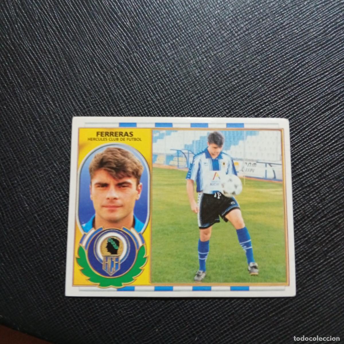 Cromos de f&uacute;tbol: FERERAS HERCULES ESTE 96 97 CROMO FUTBOL 1996 1997 LIGA - SIN PEGAR - A203 PG37 B