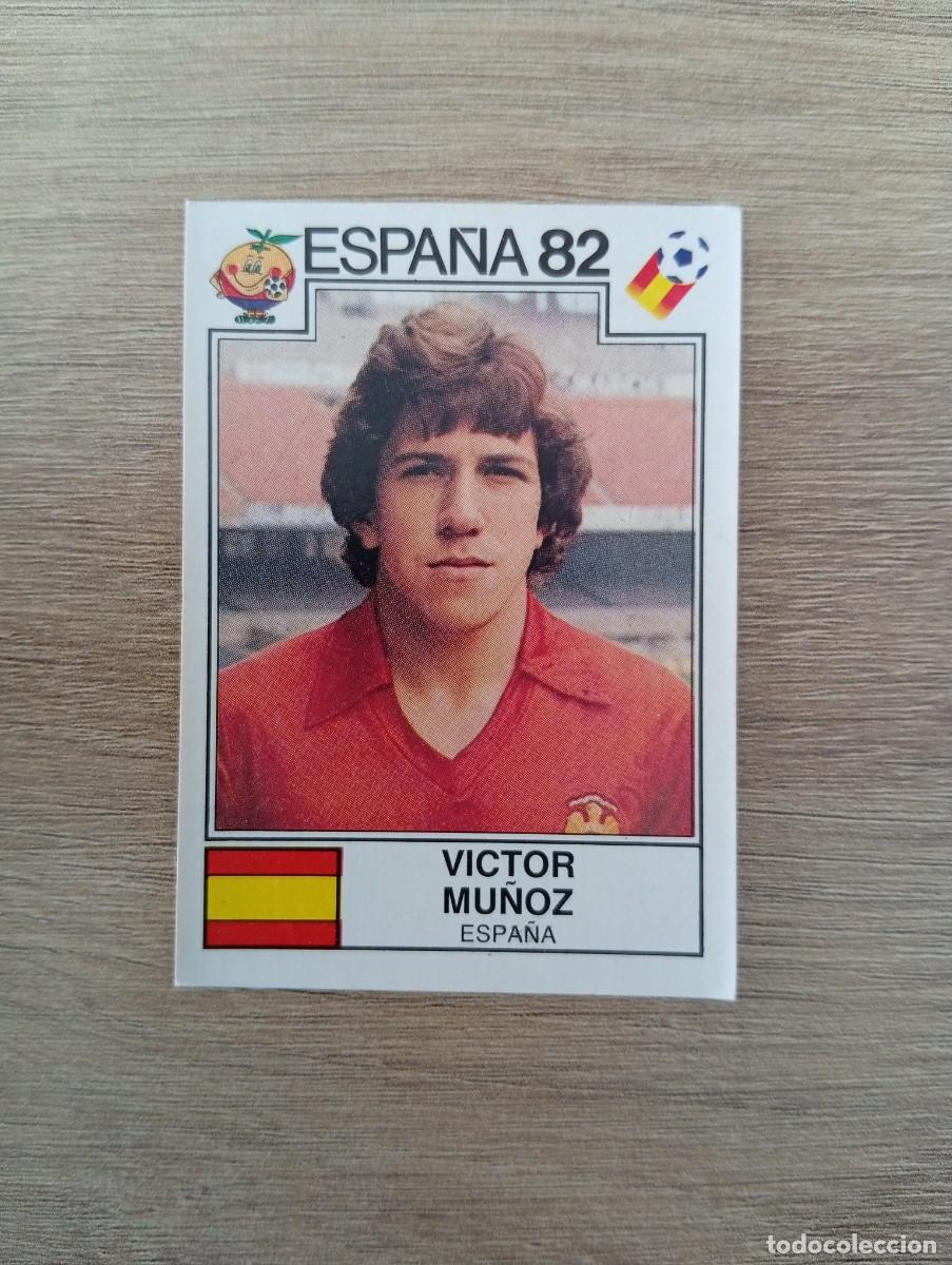 Cromos de f&uacute;tbol: VICTOR MU&Ntilde;OZ 300 ESPA&Ntilde;A MUNDIAL ESPA&Ntilde;A 1982 82 MUNDIAL PANINI NUNCA PEGADO SIN PEGAR