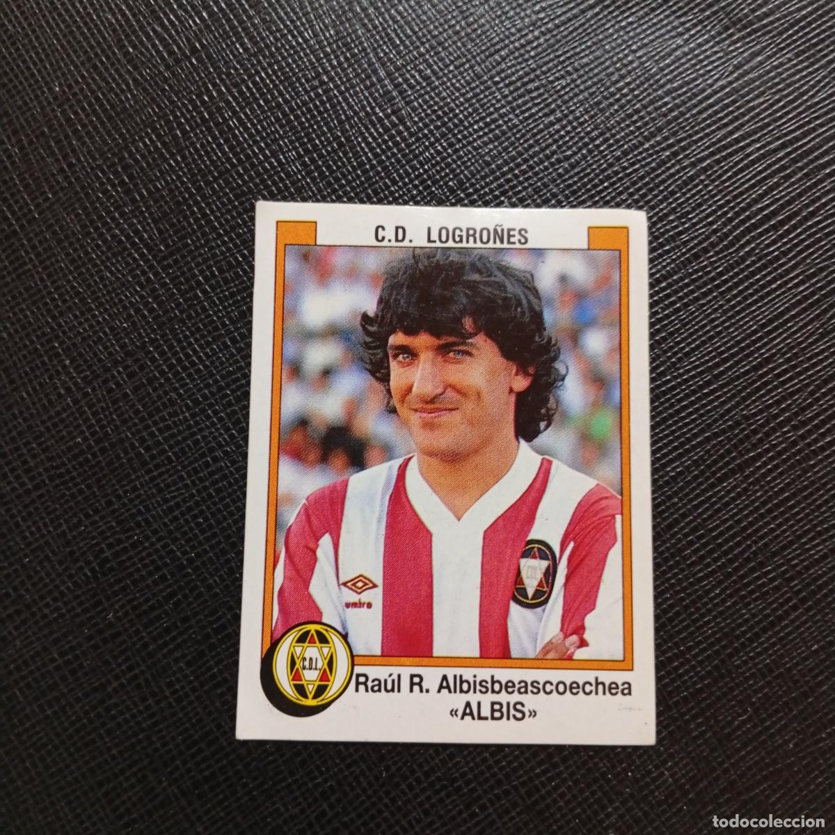 Football Stickers: 165 ALBIS LOGRO&Ntilde;ES PANINI 88 CROMO FUTBOL LIGA 1988 - SIN PEGAR - A203 PG91