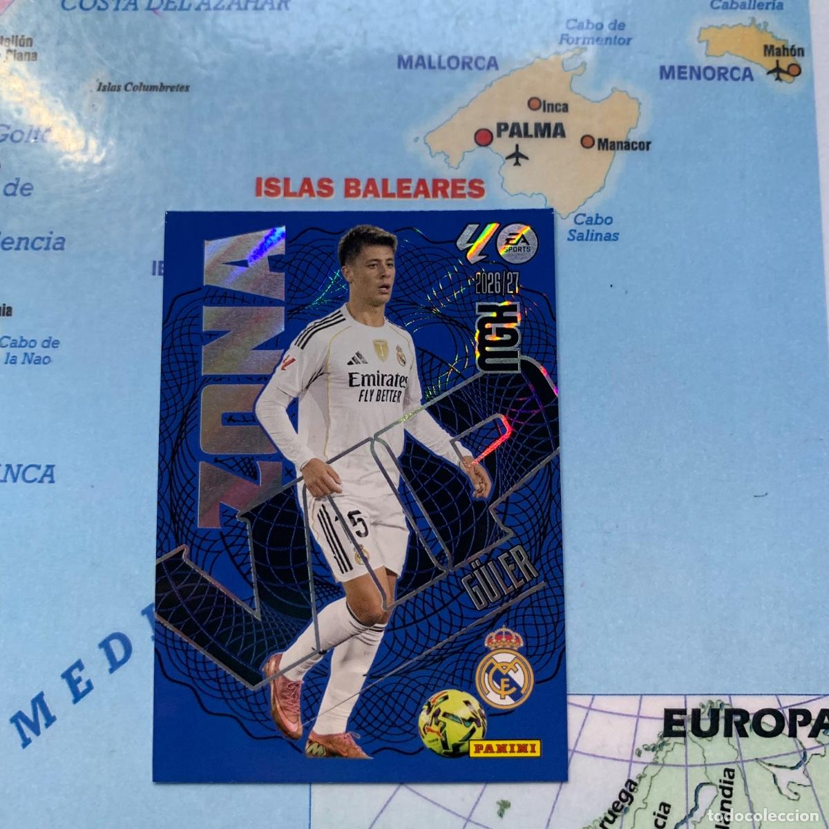 Football Stickers: Guler serie vip n&uacute;mero 396 Del Real Madrid megacracks 26-27 2026-2027