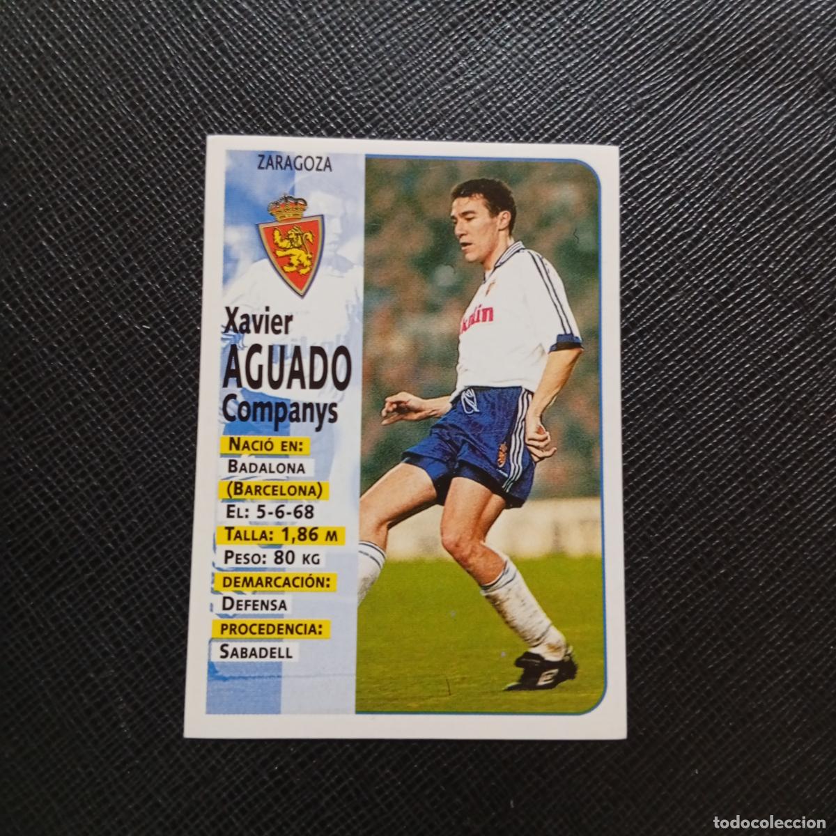 Football Stickers: 241 AGUADO ZARAGOZA PANINI 98 99 CROMO FUTBOL LIGA 1998 1999 - SIN PEGAR - A203 PG109
