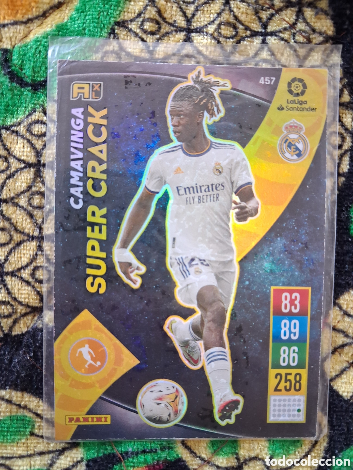 Figurine di Calcio: L1 CAMAVINGA REAL MADRID 457 SUPER CRACK PANINI ADRENALYN XL 2021 2022 21 22