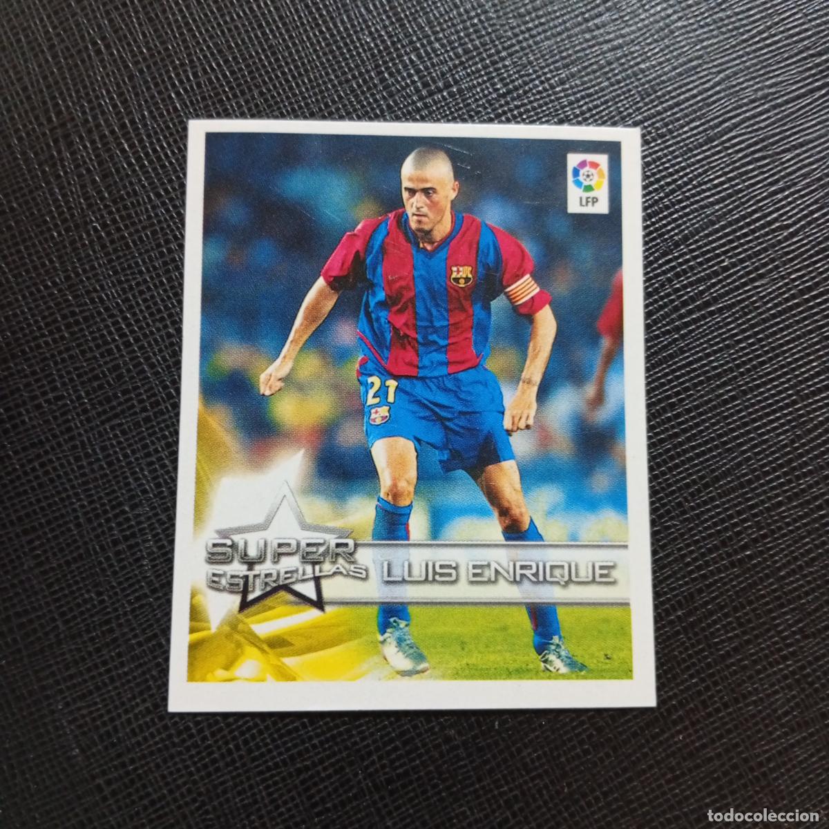 Cromos de f&uacute;tbol: 25 LUIS ENRIQUE BARCELONA PANINI 02 03 SUPERLIGA CROMO FUTBOL LIGA 2002 2003 SIN PEGAR - A203 PG109