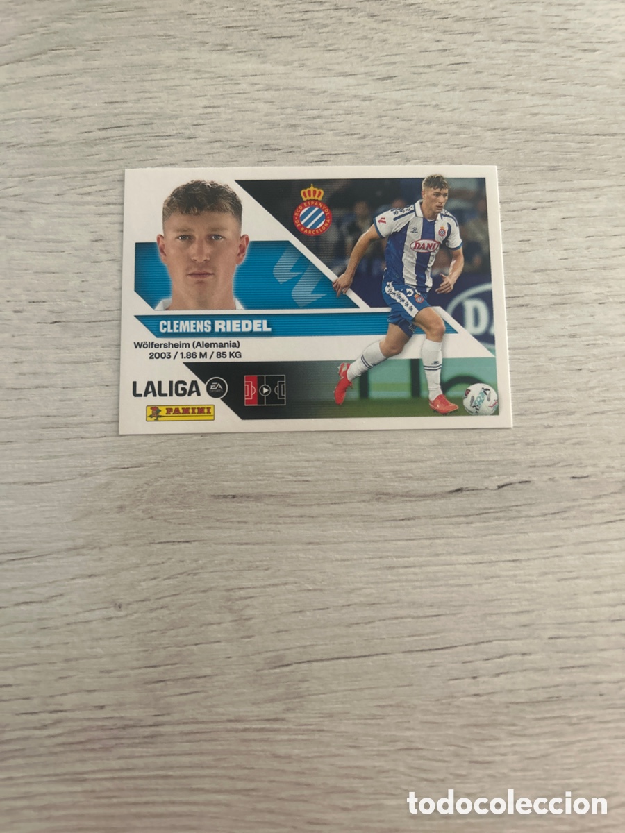 Cromos de f&uacute;tbol: Riedel 7 Espanyol Liga Este 2026/27 26-27 Panini